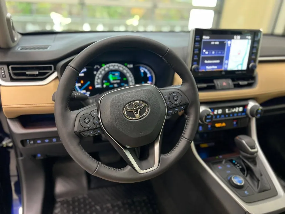 2022 Toyota RAV4 Hybrid Limited Blueprint w: Beige Interior 9